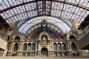 Gare de Anvers - Voyage photo en Belgique avec ZOOM'UP © Thierry Chantegret